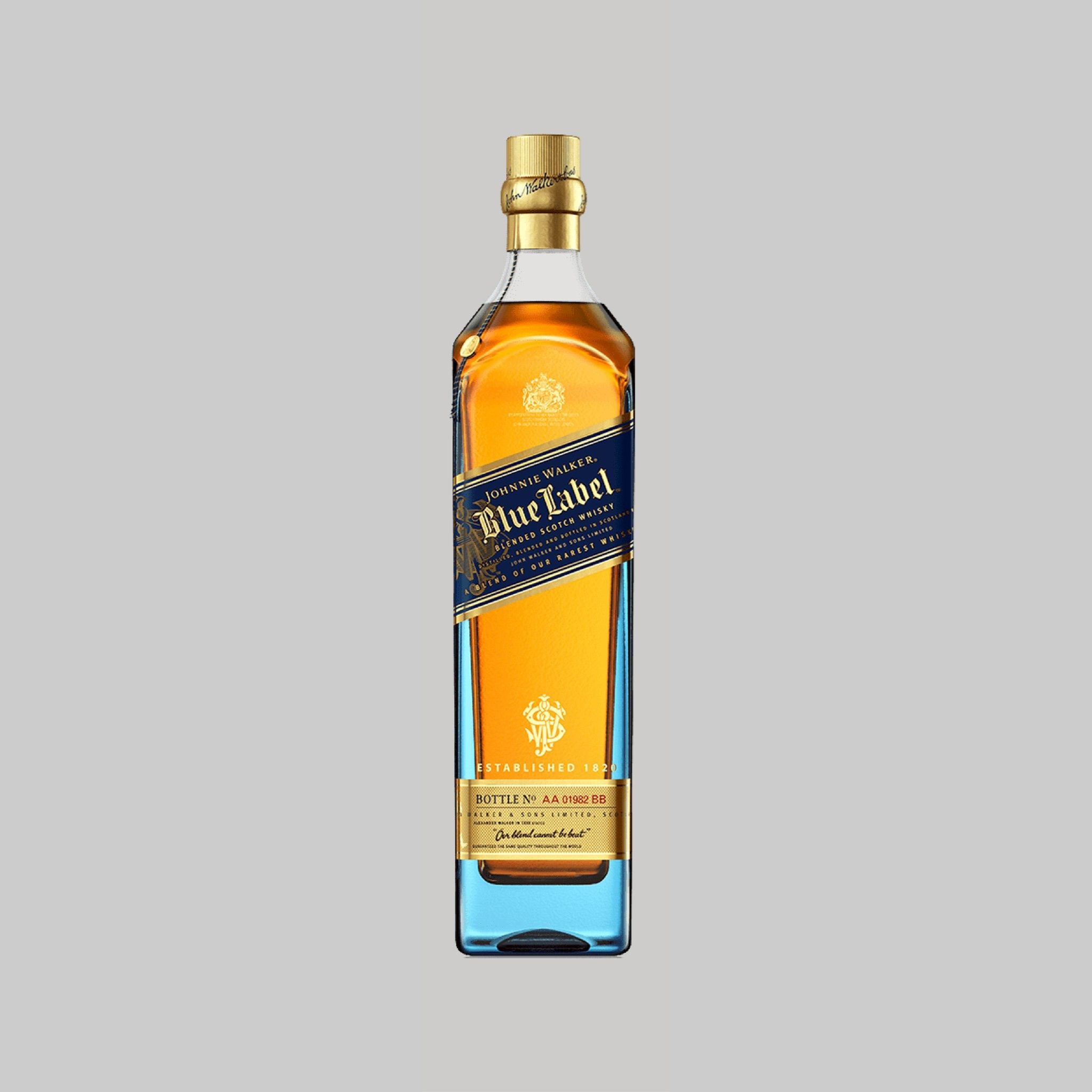 Johnnie Walker Blue Label Blended Scotch Whisky 750ml 40.0% | TIME2DRINK
